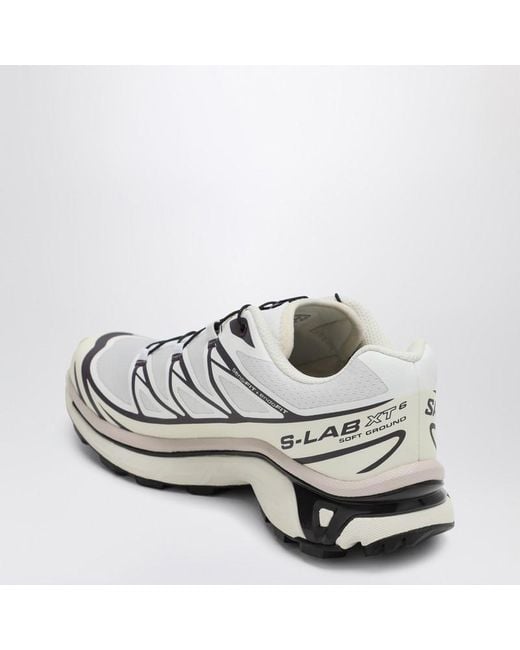 Salomon White Sneaker Xt-6 /vanilla Ice/plum Perfect for men