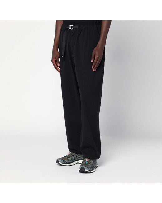 Purple Mountain Observatory Black Terrain Trousers for men