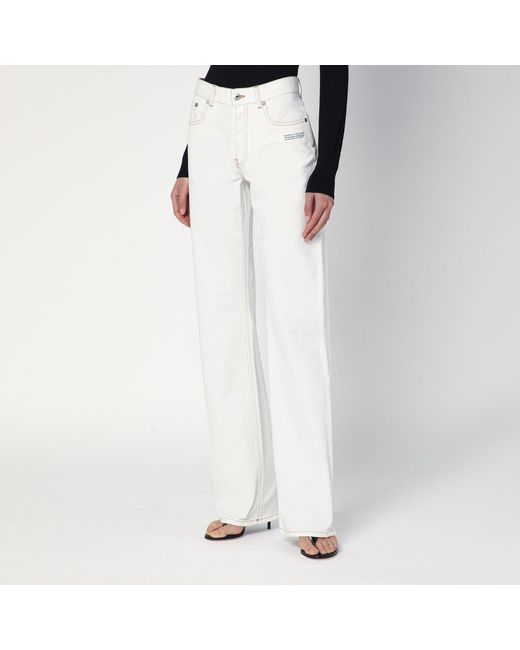 Off-White c/o Virgil Abloh White Denim Jeans