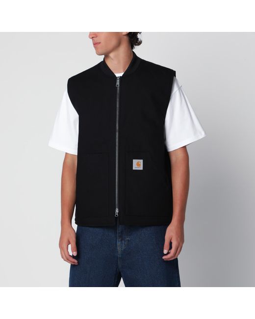 Carhartt Black Classic Vest for men