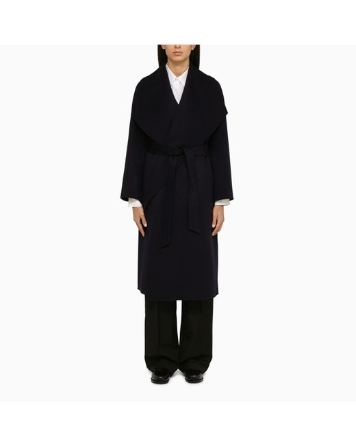 Cappotto carrie rose navy di IVY & OAK in Black