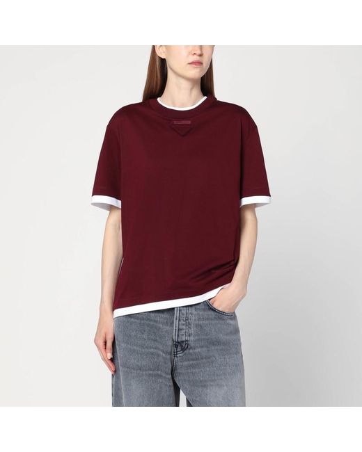 Prada Red Tshirt