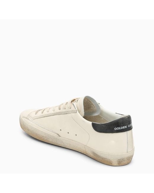 Sneaker bassa super-star bianca/rosa/nera di Golden Goose Deluxe Brand in White da Uomo