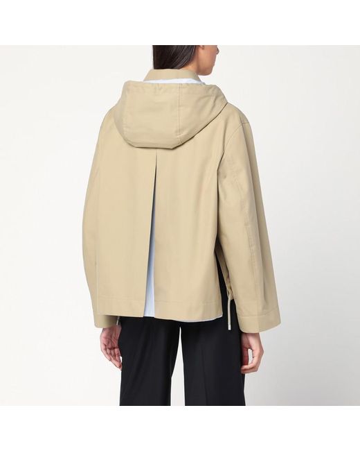 Parka À Capuche En Coton Loewe en coloris Natural