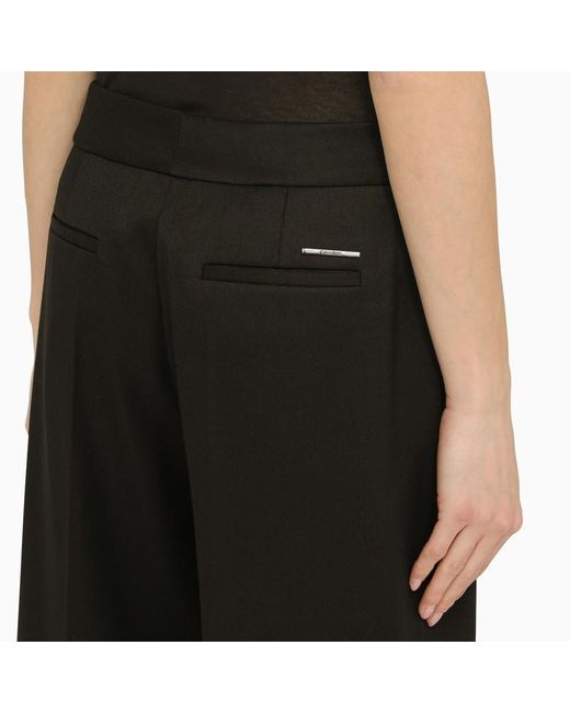 Pantalone a gamba larga di Calvin Klein in Black