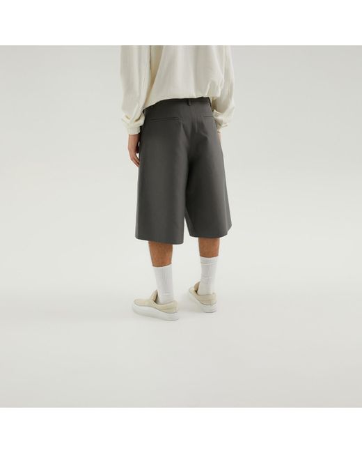 1989 STUDIO Gray Tailoring Bermuda Dark for men