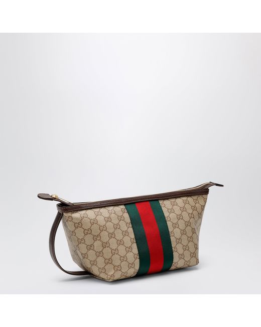 Gucci Natural gg Supreme Fabric Toiletries Bag for men