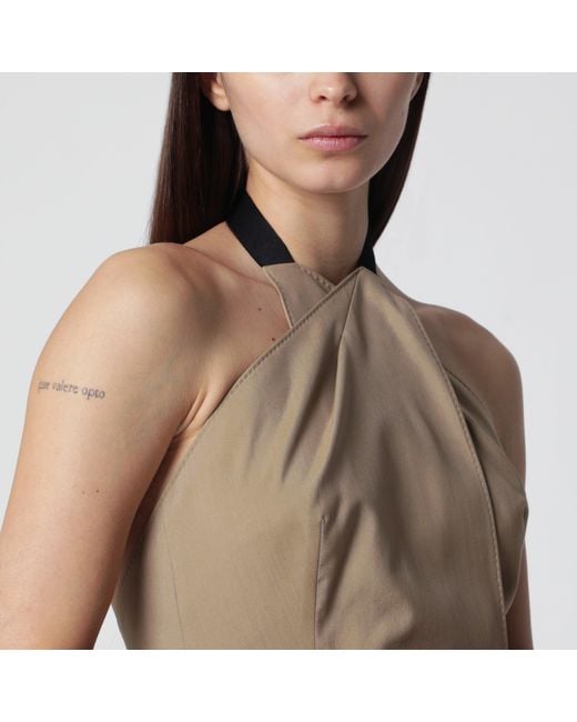 Max Mara Brown Sleeveless Jacket