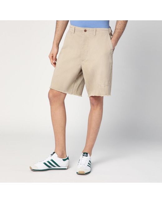 Polo Ralph Lauren Natural Cotton Big-Fit Shorts for men