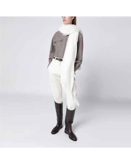 Destin Destin Black cashmere scarf main image 0
