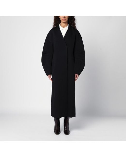 コート Jil Sander Double-breasted coat JIL SANDER Double-Breasted Oversized Wool Coat | endource