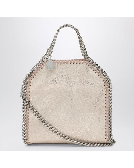 Stella McCartney Natural Light Micro Falabella Tote Bag