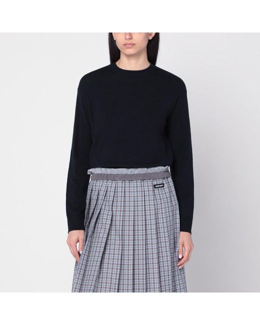 Max Mara Black Wool Sweater