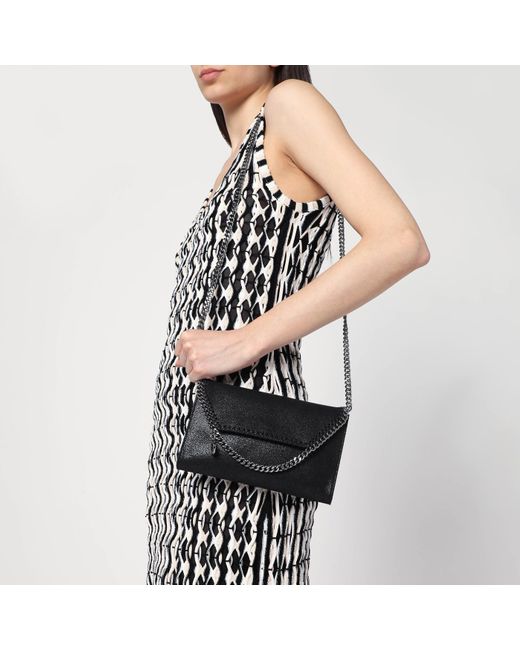 Stella McCartney Black Mini Falabella Bag