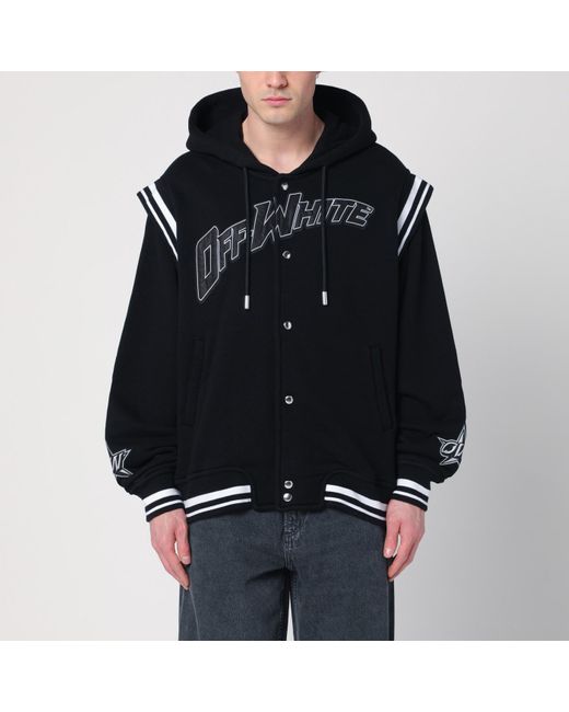 Off-White c/o Virgil Abloh Black Jacket With Logo for men