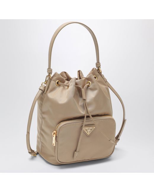 Prada Natural Duet Bucket Bag