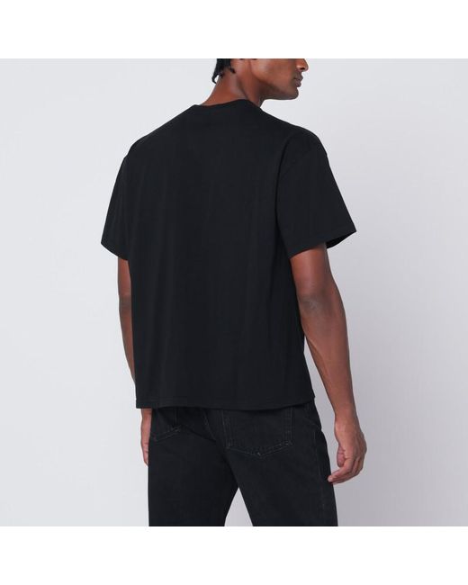 Brain Dead Schwarzes Neuro Free Association T-Shirt in Black für Herren