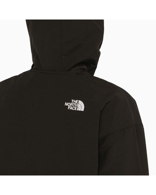 Giacca con cappuccio nera con logo di The North Face in Black