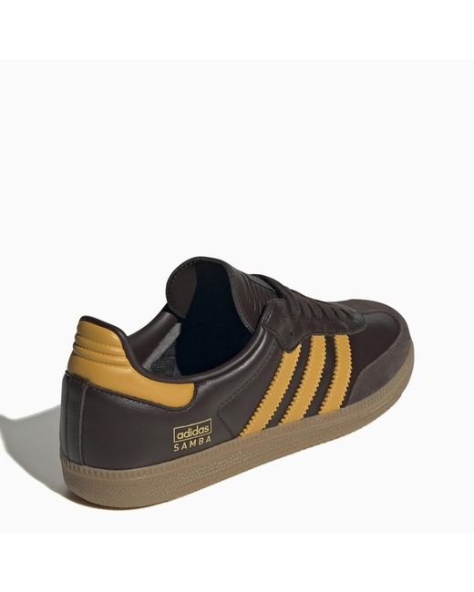 Sneaker bassa samba og /gialla di Adidas Originals in Black da Uomo