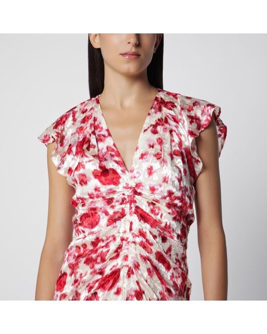 Isabel Marant Red Lyndsay Dress