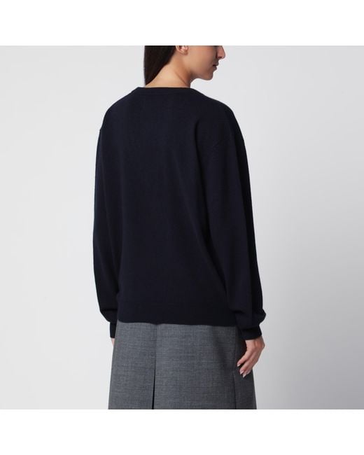 Extreme Cashmere Black Ben Cashmere V-Neck Sweater
