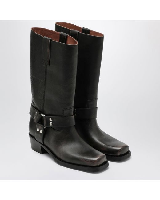 Paris Texas Black Roxy Boot
