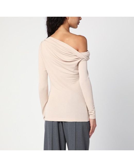 Givenchy Natural Sweater With Bare Shoulder