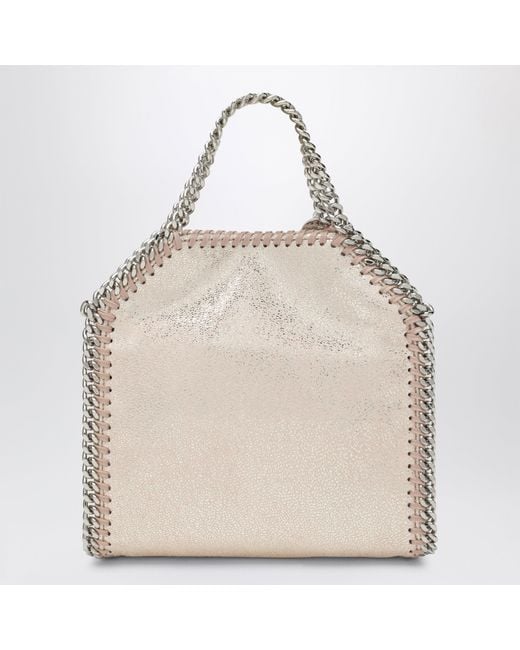 Stella McCartney Natural Light Micro Falabella Tote Bag
