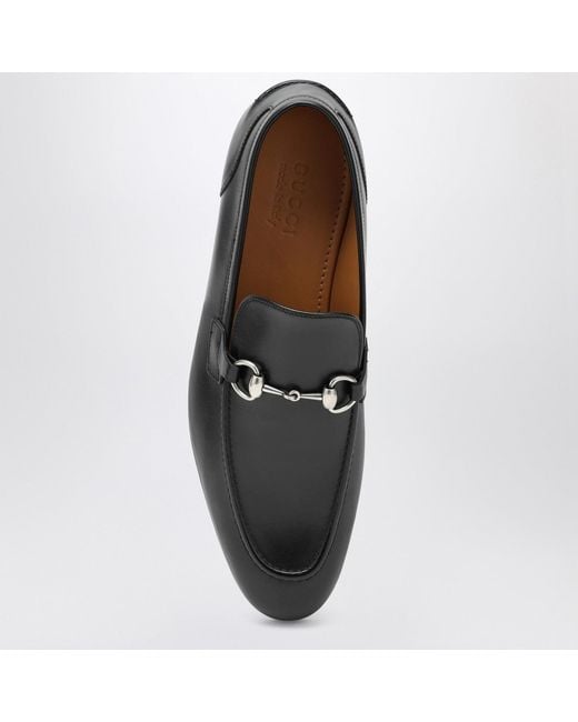 Gucci Black Moccasin With Buckle for men