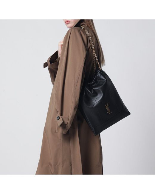 Saint Laurent Black Jamie 4.3 Pochon Bag