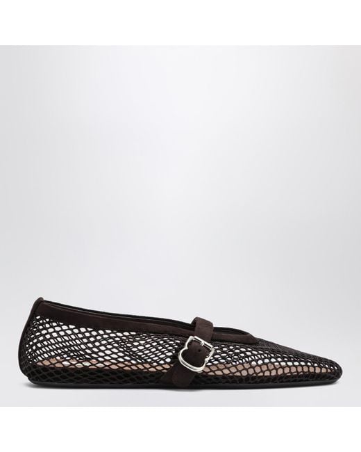 Alaïa Brown Ballet Flat