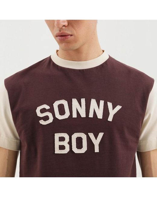 1989 STUDIO Red Sonny Boy T-Shirt S/S for men