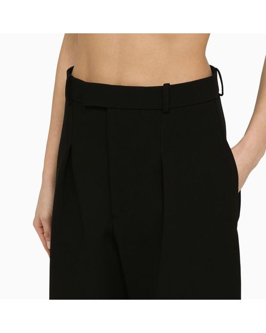 Pantalone ampio in lana di Wardrobe NYC in Black