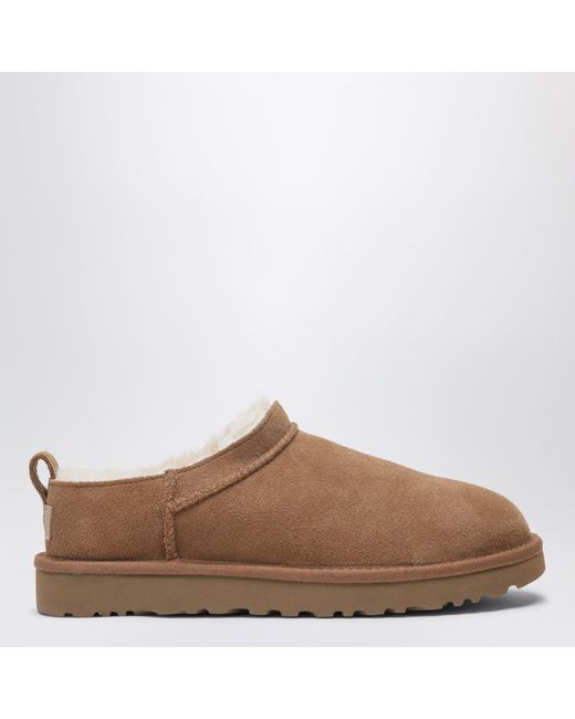 Ugg Brown Ankle Boots Micro Color Chestnut