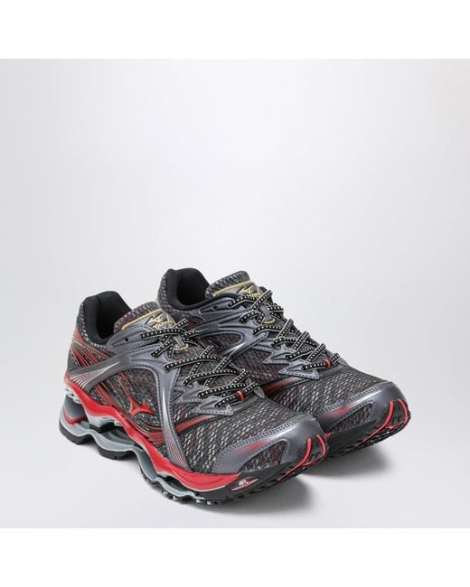 Mizuno Gray Sneakers Wave Prophecy 1 Harbor Mist/ Chinese for men