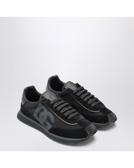 Dolce & Gabbana Black Dg Cushion Sneakers for men