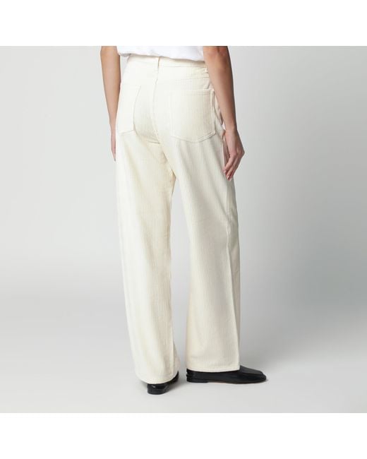 Rohe Natural Baggy Corduroy Trousers