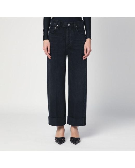 Jeans ayla con risvolto di Citizens of Humanity in Blue