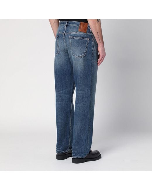 Valentino Blue Washed Denim Jeans for men
