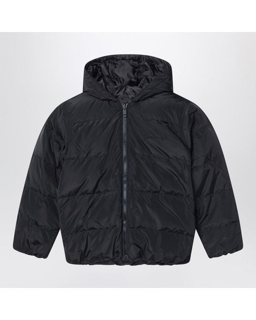 Givenchy Blue Puffer Jacket With G Print
