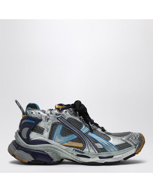 Balenciaga Blue Sneaker Runner for men