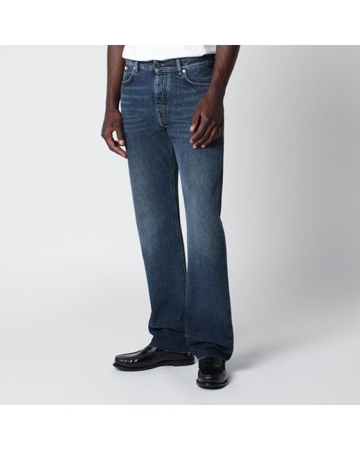 Givenchy Blue Washed Denim Jeans for men