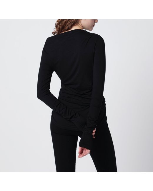 Entire studios Black Twist Top