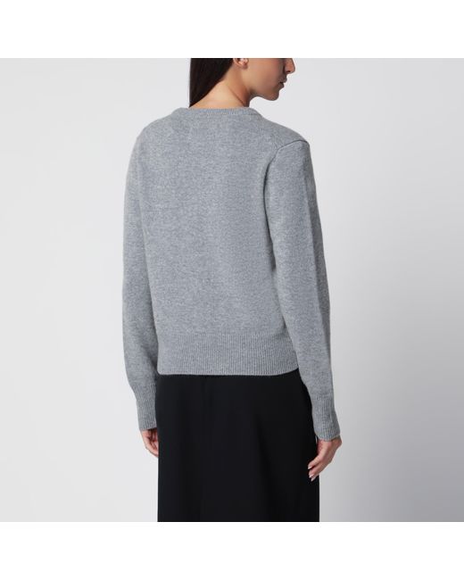 Extreme Cashmere Gray Little Lamb Goat Cashmere Cardigan