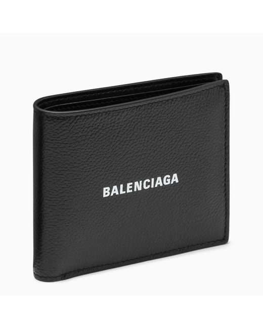 Balenciaga Black Horizontal Wallet for men
