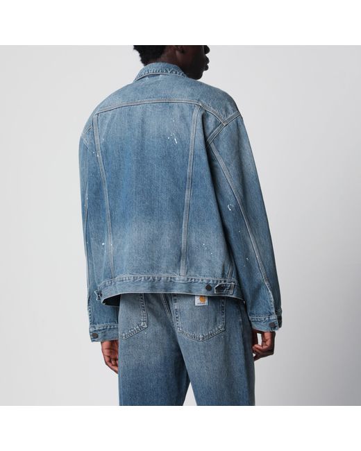 Carhartt Blue Helston Jacket for men