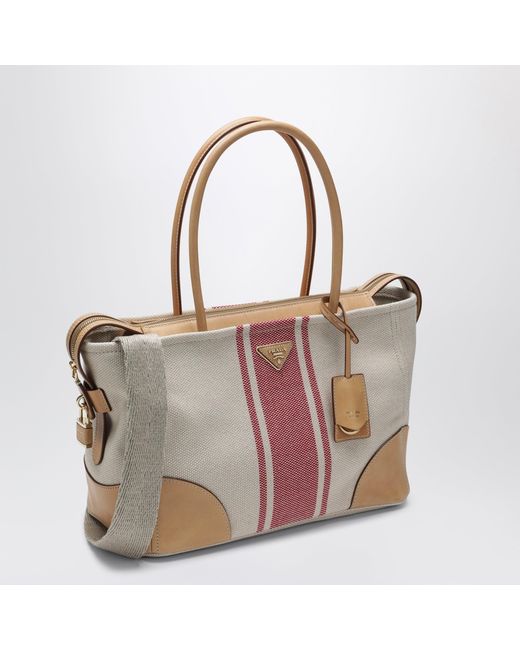 Prada White Large Shopping Bag