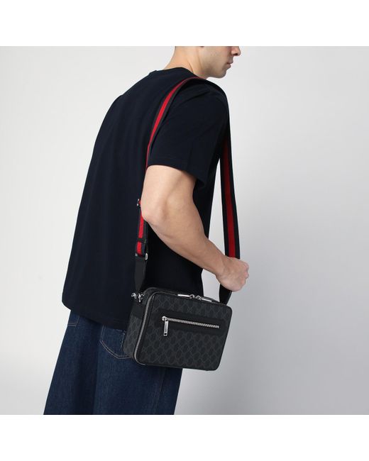 Gucci Black Medium Gg Shoulder Bag for men