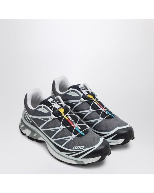 Sneaker xt-6 grey/night blue/violet di Salomon in Multicolor da Uomo