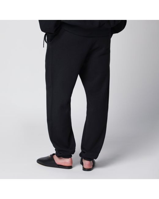 Fear Of God Black Cotton Jogging Trousers for men